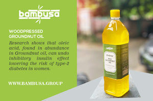 Bambusa's Cold Pressed Premium Groundnut Oil - PET Packing
